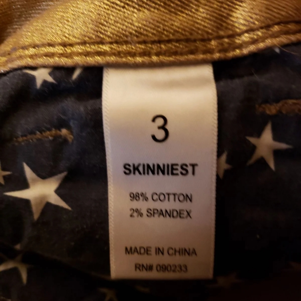 Gold jeans - Picture 4 of 4